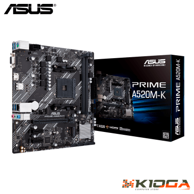 PLACA AMD AM4 ASUS PRIME A520M-K