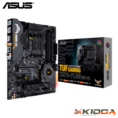 PLACA AMD AM4 ASUS TUF GAMING X570-PLUS (WI-FI)