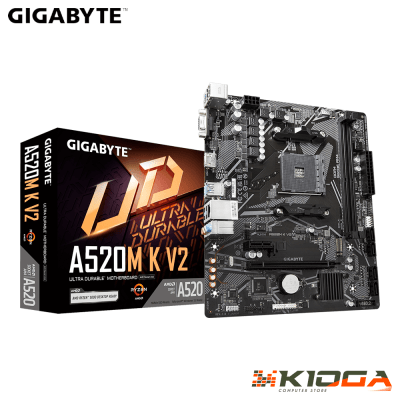 PLACA AMD AM4 GIGABYTE A520M K V2