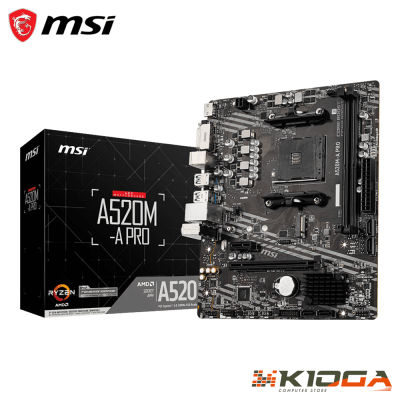 PLACA AMD AM4 MSI A520M-A PRO1