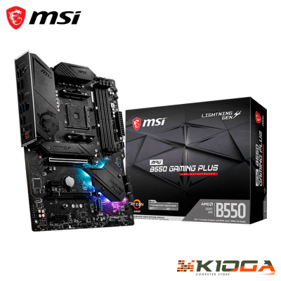 PLACA AMD AM4 MSI B550 GAMING PLUS