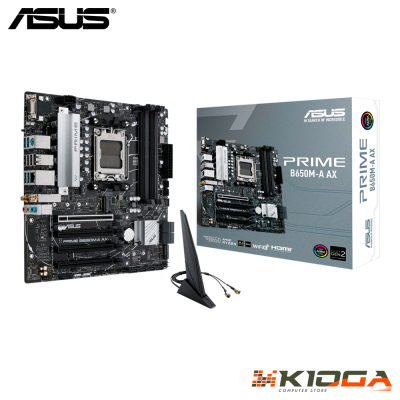 PLACA AMD AM5 ASUS PRIME B650M-A- AX WIFI/BLUETOOTH DDR5
