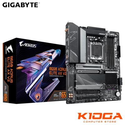 PLACA AMD AM5 GIGABYTE B650 AORUS ELITE AX V2 DDR5