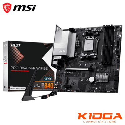 PLACA AMD AM5 MSI PRO B840M-P WIFI6E DDR51