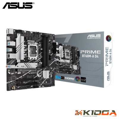 PLACA INTEL LGA1700 ASUS PRIME B760M-A D4 DDR4