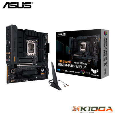 PLACA INTEL LGA1700 ASUS TUF GAMING B760M-PLUS WIFI D4