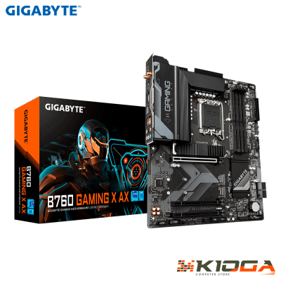 PLACA INTEL LGA1700 GIGABYTE B760 GAMING X AX DDR5