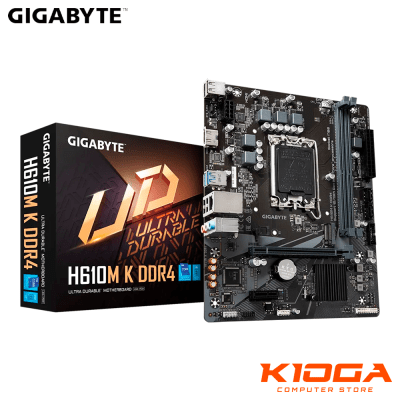 PLACA INTEL LGA1700 GIGABYTE H610M K DDR4