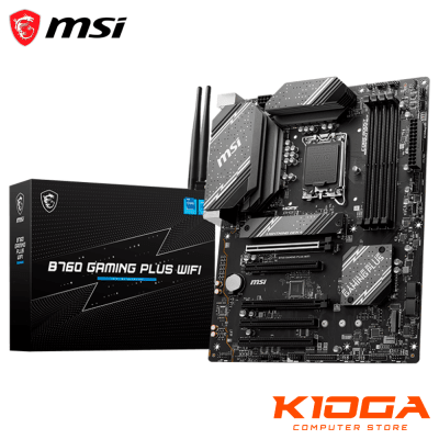 PLACA INTEL LGA1700 MSI B760 GAMING PLUS WIFI DDR5