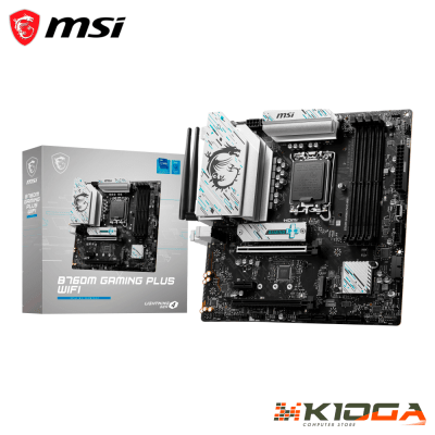 PLACA INTEL LGA1700 MSI B760M GAMING PLUS WIFI DDR5