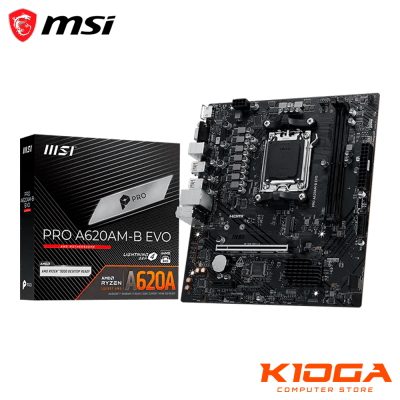 PLACA AMD AM5 MSI PRO A620AM-B EVO DDR5