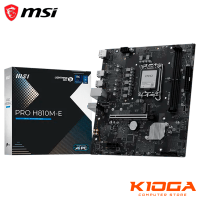 PLACA INTEL LGA1851 MSI PRO H810M-E DDR51
