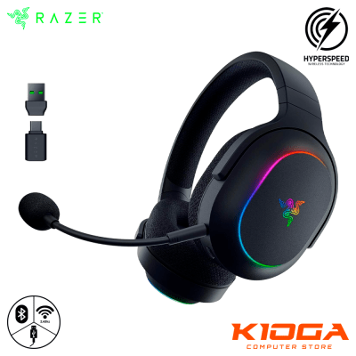 AUDIFONO GAMER INALAMBRICO RAZER BARRACUDA X CHROMA RGB 7.1 MULTIPLATAFORMA 2.4G/BT 70H BLACK1