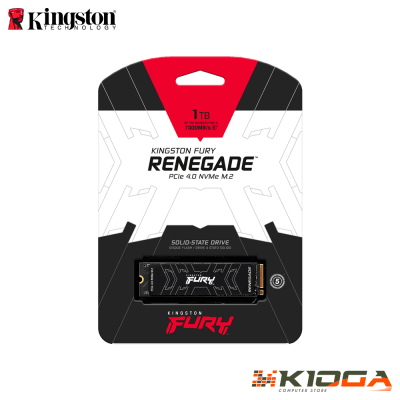 SSD M.2 NVMe KINGSTON FURY RENEGADE 1TB - PCIe 4.0