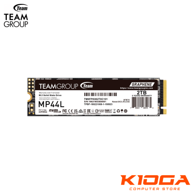 SSD M.2 NVMe TEAM GROUP MP44L 2TB - PCIe 4.0 (READ: 4800MB/S WRITE: 4400MB/S)