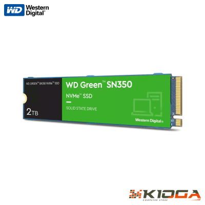 SSD M.2 NVMe WESTERN DIGITAL GREEN SN350 2TB