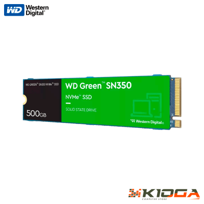 SSD M.2 NVMe WESTERN DIGITAL GREEN SN350 500GB1