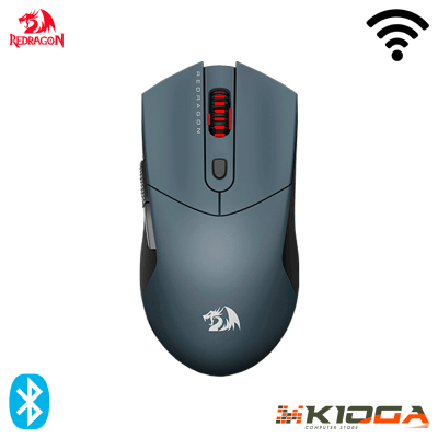 MOUSE REDRAGON STAR PRO M917GB-PRO WIRELESS GREY/BLACK1