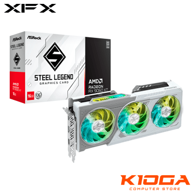 TARJ. DE VIDEO ASROCK STEEL LEGEND OC AMD RADEON RX 9060XT 8GB GDDR6