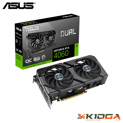 TARJ. DE VIDEO ASUS DUAL EVO OC GEFORCE RTX 4060 8GB GDDR6
