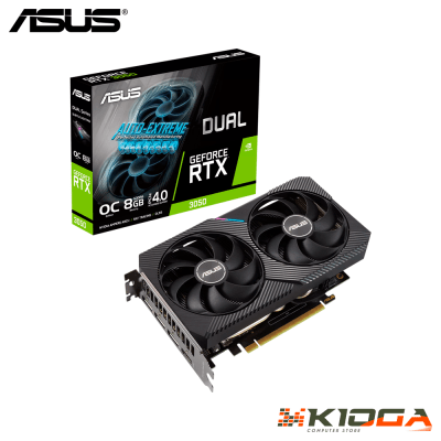 TARJ. DE VIDEO ASUS DUAL OC GEFORCE RTX 3050 8GB GDDR61
