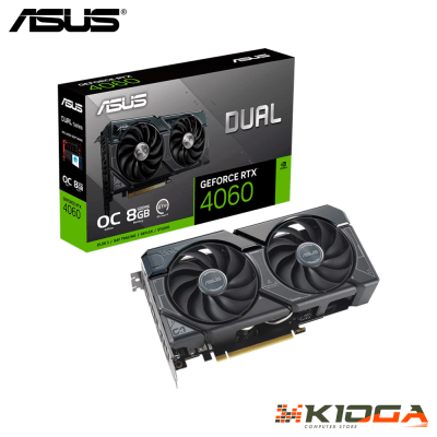 TARJ. DE VIDEO ASUS DUAL OC GEFORCE RTX 4060 8GB GDDR6