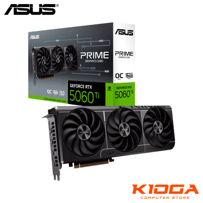 TARJ. DE VIDEO ASUS PRIME OC GEFORCE RTX 5060TI 16GB GDDR7