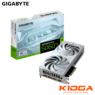 TARJ. DE VIDEO GIGABYTE EAGLE OC ICE GEFORCE RTX 5060TI 16GB GDDR7