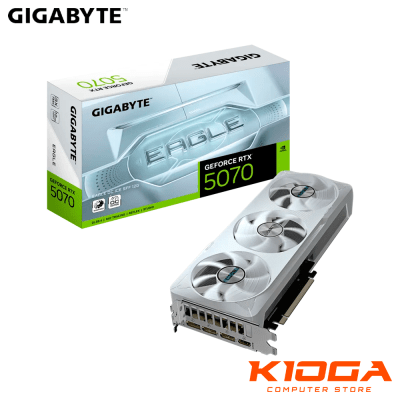 TARJ. DE VIDEO GIGABYTE EAGLE OC ICE GEFORCE RTX 5070 12GB GDDR7