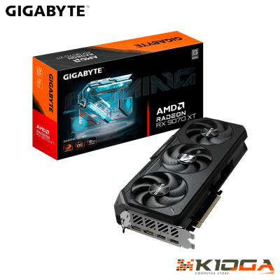 TARJ. DE VIDEO GIGABYTE GAMING OC AMD RADEON RX 9070 XT 16GB GDDR61