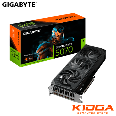 TARJ. DE VIDEO GIGABYTE WINDFORCE OC SFF GEFORCE RTX 5070 12GB GDDR7