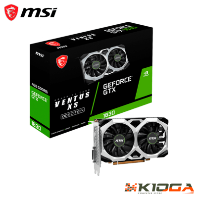 TARJ. DE VIDEO MSI VENTUS XS GEFORCE GTX 1630 4GB GDDR6