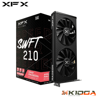 TARJ. DE VIDEO XFX SPEEDSTER SWFT 210 RX 6650XT 8GB GDDR61