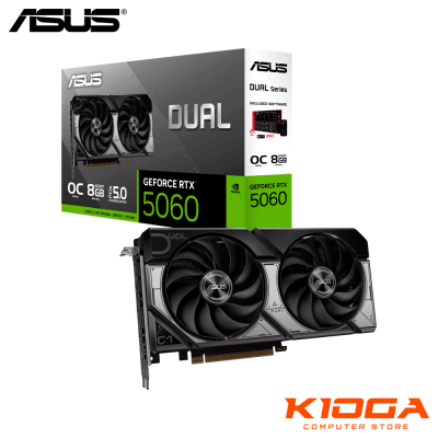 TARJETA DE VIDEO ASUS DUAL RTX 5060 8GB GDDR7 OC ADVANCED EDITION 128BIT1