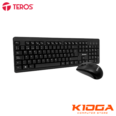 PACK TEROS TECLADO + MOUSE INALAMBRICO TE-4061N1