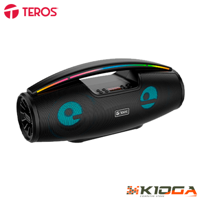 PARLANTES TEROS TE-6042N BLUETOOTH 20W(2x10W) + FM + USB + MICROSD + AUX1