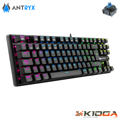 TECLADO ANTRYX MK830 RGB - BLUE SWITCH