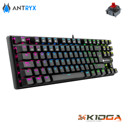 TECLADO ANTRYX MK830 RGB - RED SWITCH
