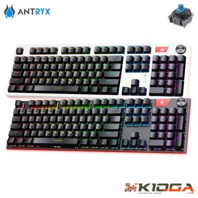 TECLADO ANTRYX MK870 RGB - BLUE SWITCH
