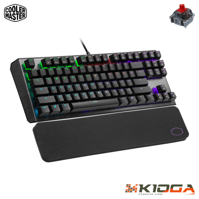 TECLADO COOLER MASTER CK530 V2 - RED SWITCH