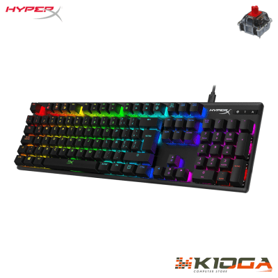 TECLADO HYPERX ALLOY ORIGINS RGB - RED SWITCH