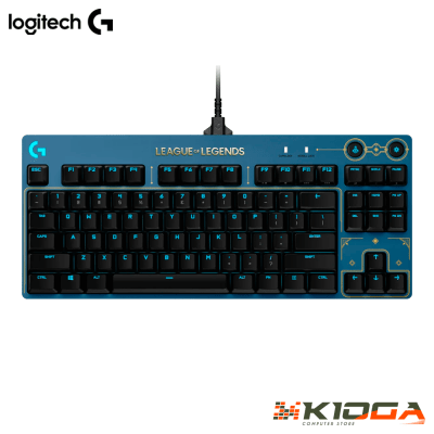 TECLADO LOGITECH G PRO LOL 2 EDITION - BROWN SWITCH