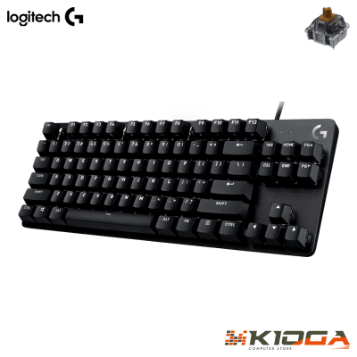 TECLADO LOGITECH G413 TKL SE BLACKLIGHT - BROWN SWITCH