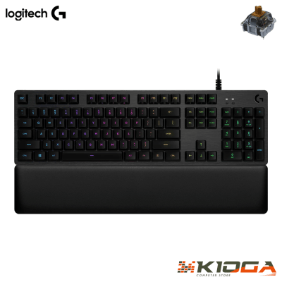 TECLADO LOGITECH G513 CARBON LIGHTSYNC RGB BLACK - BROWN SWITCH