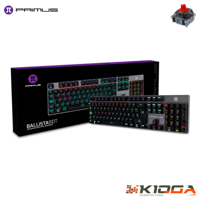 TECLADO PRIMUS GAMING BALLISTA 90T - RED SWITCH1