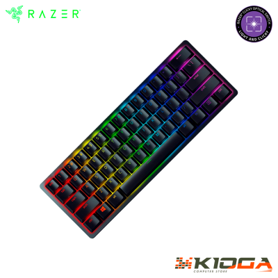TECLADO RAZER HUNTSMAN MINI BLACK - PURPLE OPTO SWITCH