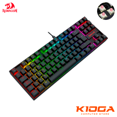 TECLADO REDRAGON KUMARA MAGNETIC HE BLACK 80% 8K HZ - ULTRA MAG SWITCH (MAGNETICO)