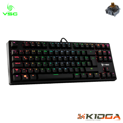 TECLADO VSG ALNITAK BLACK - BROWN SWITCH