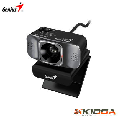 WEBCAM GENIUS FACECAM QUIET FHD 1080P USB IRON GREY