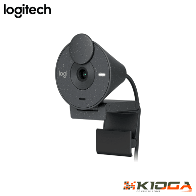 WEBCAM LOGITECH BRIO 300 FHD 1080P USB-C BLACK